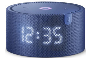 Купить Умная колонка Яндекс Станция Мини с Алисой (с часами), Синий сапфир