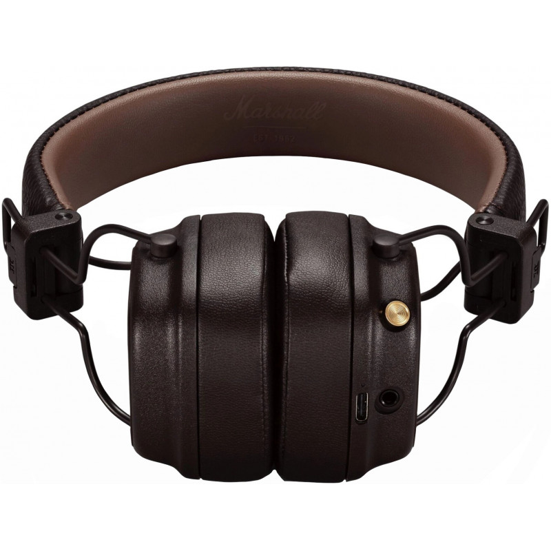 Наушники беспроводные Marshall Major IV Brown