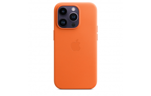 Купить Чехол MagSafe iPhone 14 Pro Max Silicone Cover Orange