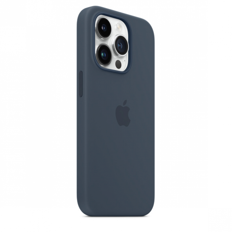 Чехол MagSafe iPhone 14 Pro Max Silicone Cover - Storm Blue