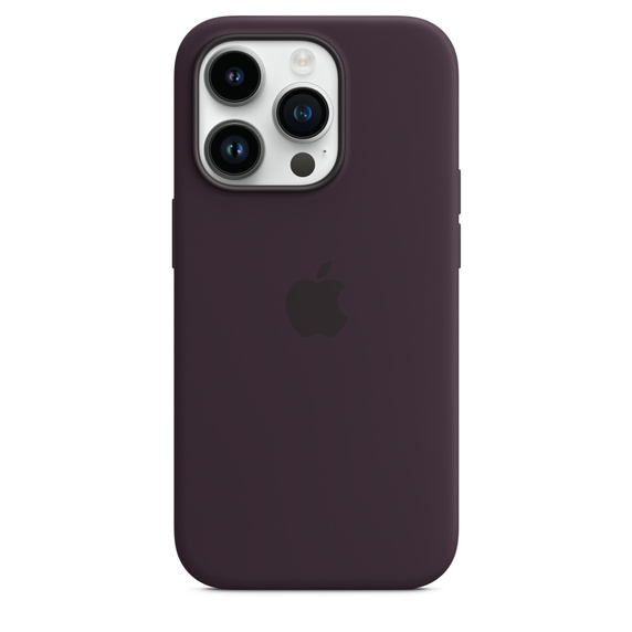 Чехол MagSafe iPhone 14 Pro Silicone Cover - Elderberry