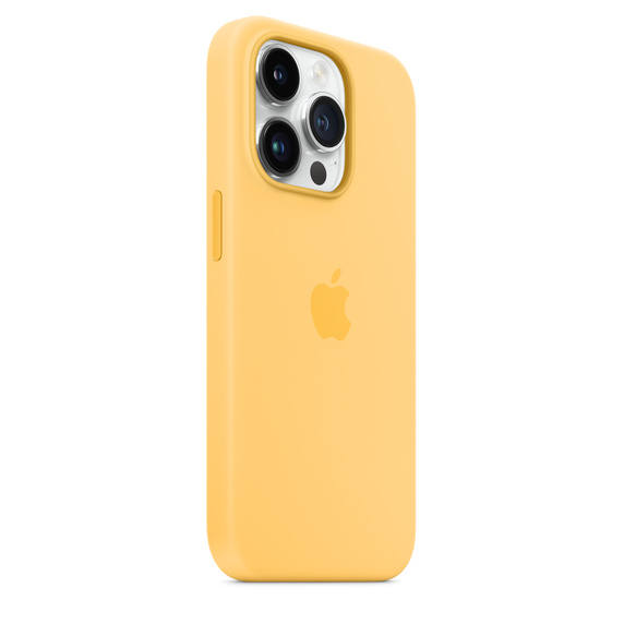 Чехол MagSafe iPhone 14 Pro Silicone Cover - Sunglow