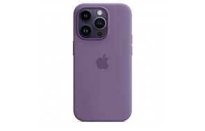 Купить Чехол MagSafe iPhone 14 Pro Max Silicone Cover - Iris